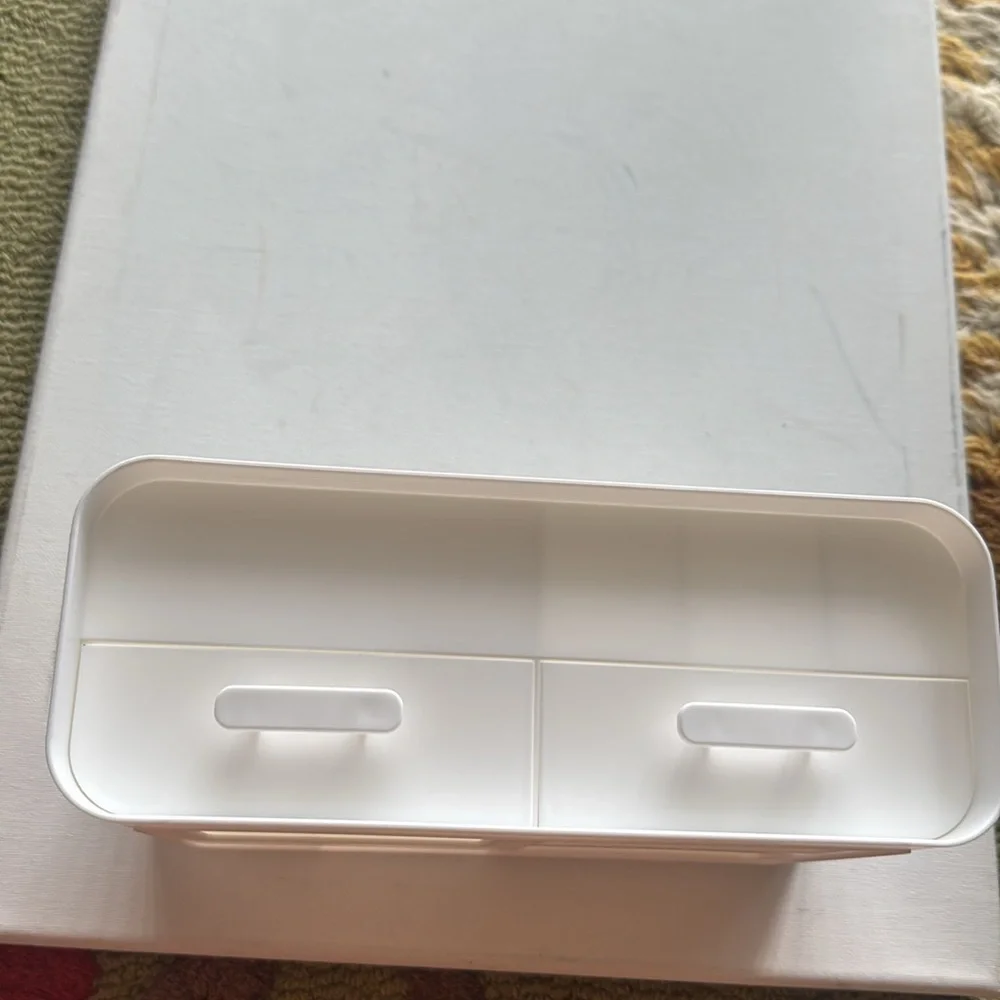 White Multi-Compartment Organizer